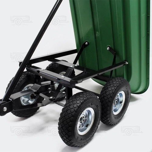 Kép 3/6 - Kézikocsi billenő funkcióval 75l kapacitású max. 300kg