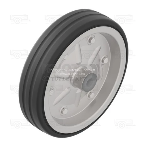 Knott orrkerék pótkerék Ø280 mm, szélessége 66 mm, Ø20 tengelymérettel