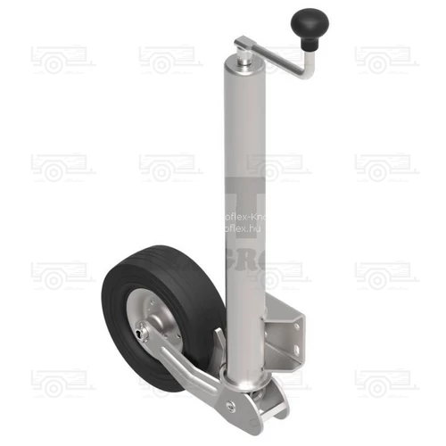 Knott orrkerék 220x70 mm-es, automata felhajtható kerékkel - 150 kg