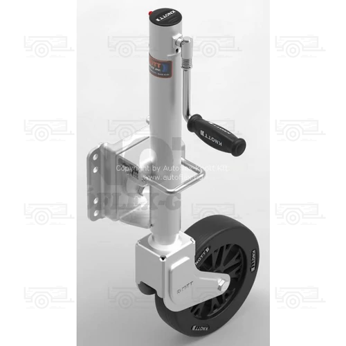 Knott orrkerék 210x50 mm-es kerékkel, elfordítható kivitel - 500 kg
