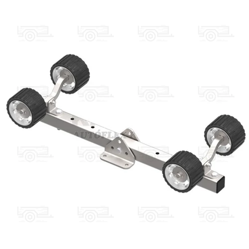 Görgős támasz 2 tengelyes