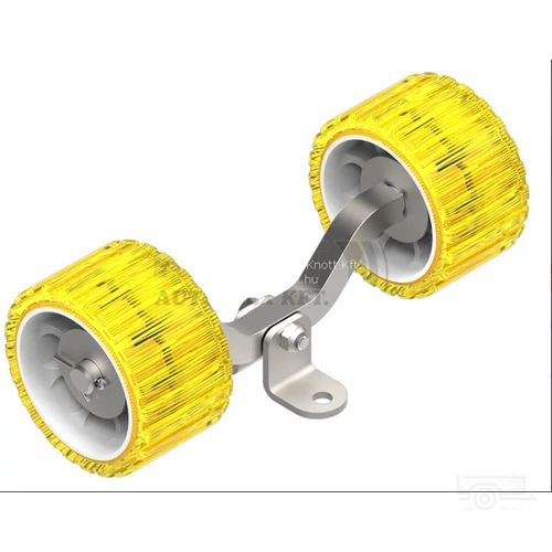 Hajlított görgős tengely