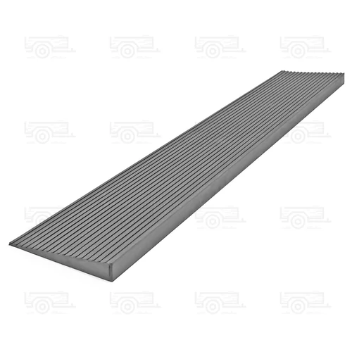 Ajtóküszöb rámpa 10mm x 900mm szürke, gumi, egyenes