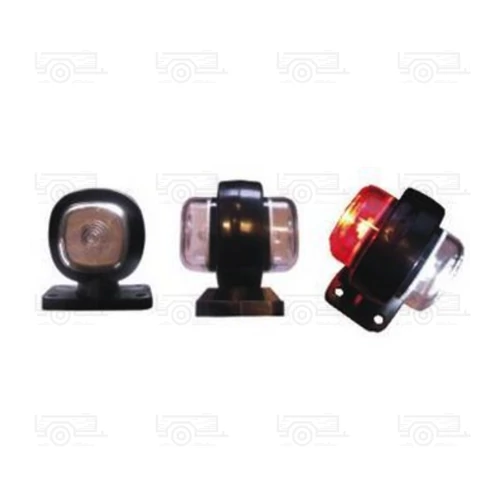 Helyzetjelző lámpa DOB-63 LED,PIROS-FEHÉR
