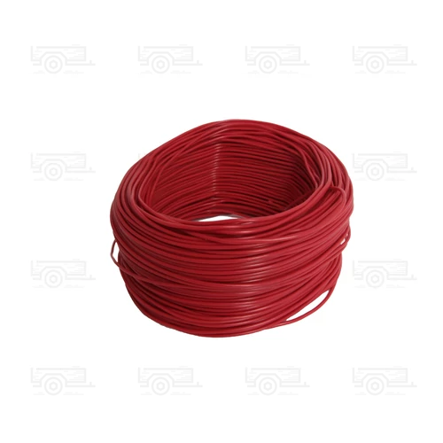 Vezeték, 1 eres, piros, 1 mm²