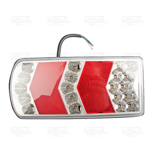 Multipa 006R utánfutó LED lámpa, bal oldalra - vezetékes bekötéssel