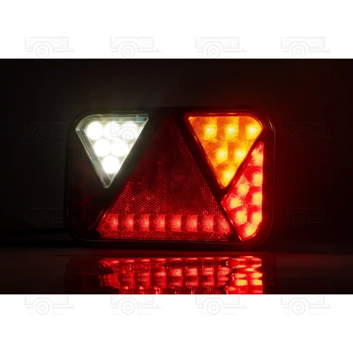 Kép 3/4 - Fristom FT-270 LED lámpa CANBUS modullal, jobb oldalra - vezetékes bekötéssel