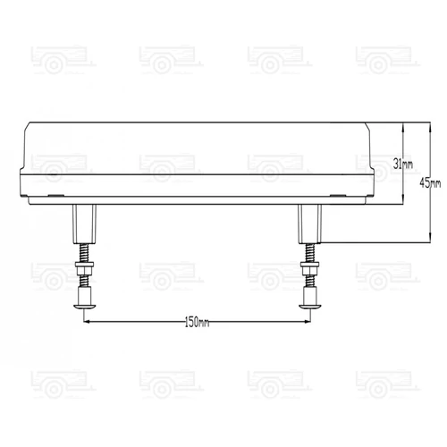 Kép 2/3 - LED hátsó lámpa L188586