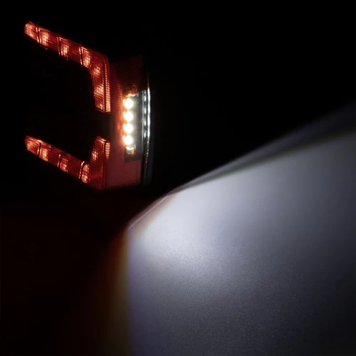 Kép 2/5 - KMR bal hátsó lámpa LED, bajonet csatlakozóval 12/24V