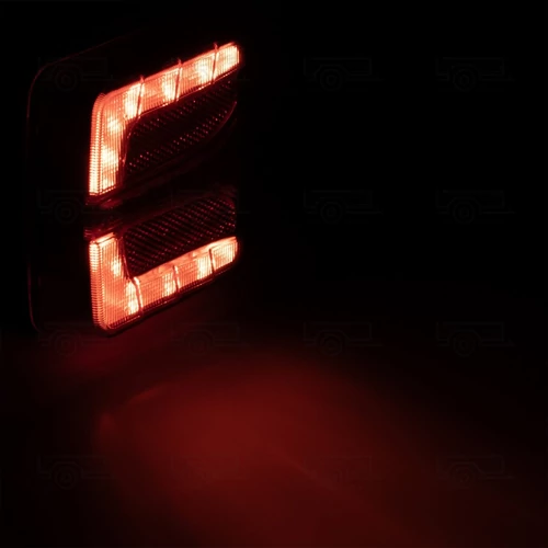 Kép 2/5 - KMR jobb hátsó lámpa LED, bajonet csatlakozóval 12/24V