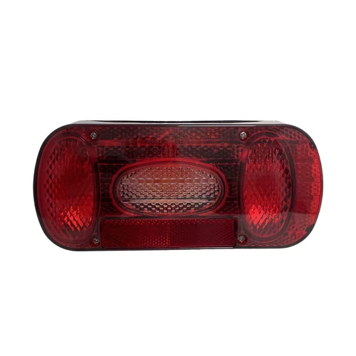 Multipa MD-36 hátsó lámpa ködlámpával, izzókkal, vezetékes bekötés, bal