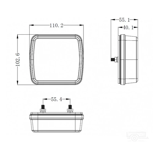 Kép 2/3 - LED hátsó lámpa L186869