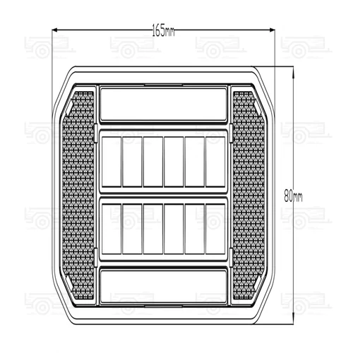 Kép 3/3 - LED hátsó lámpa L187475