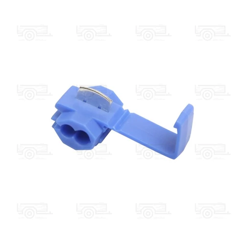 100 db kábel gyorscsatlakozó 0,75–2,5 mm, 15 A, kék