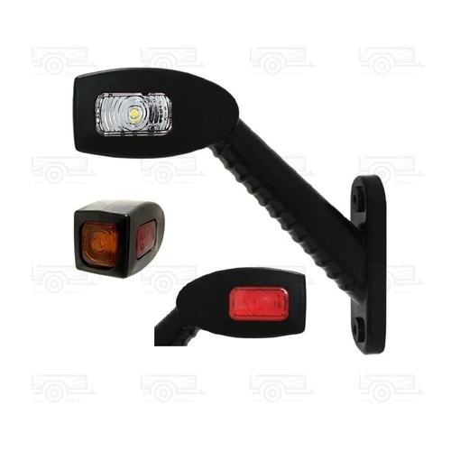 Kamar KMR9 LED szélességjelző lámpa, 177 mm, jobb oldali