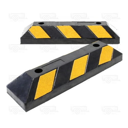 Kép 5/7 - 2 db kerékütköző reflektorokkal, 550 x 150 x 100 mm