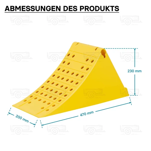 Kép 3/8 - 2 db-os kerékék szett - 2 tonnás terhelés -  220 x 125 x 100 mm