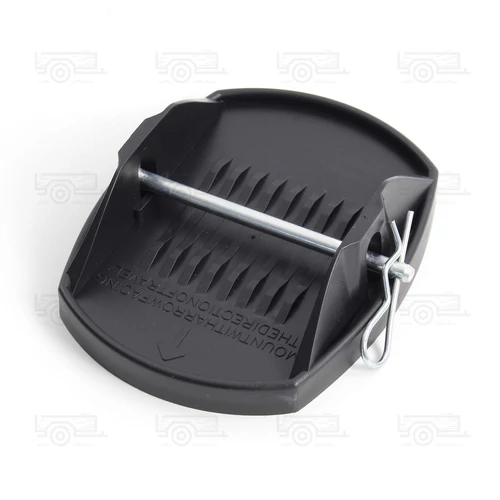 Kép 9/9 - 4 db alátétlemez - 180 x 145 mm - fém tüskével