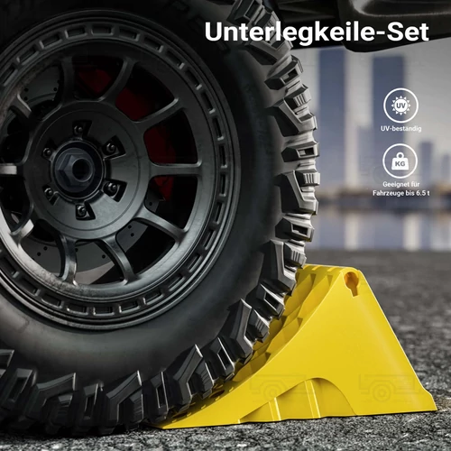 Kép 2/8 - 2 db kerékék 6,5 tonnáig, csúszásmentes - 478 x 200 x 230 mm