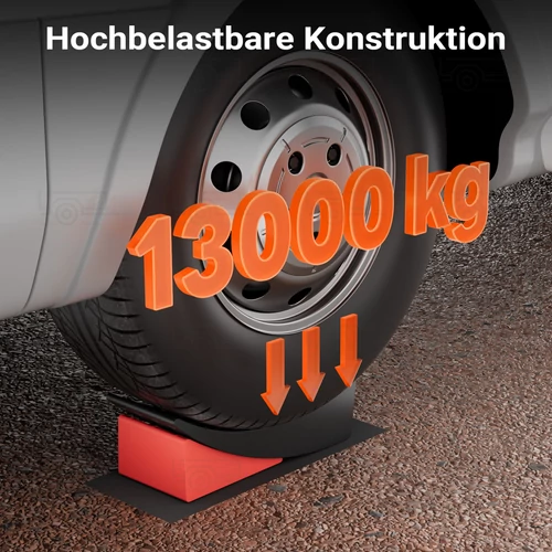 Kép 6/7 - Szintező rámpa, 13 tonnás teherbírással - 10 cm-ig állítható kiegyenlítő ékek