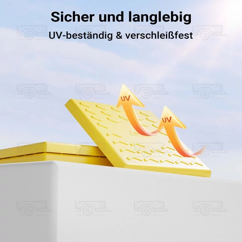 Kép 5/8 - 4 db HDPE alátétlemez szett - 218 x 218 x 10 mm - 1000 kg tererbírás