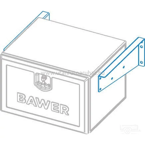 Kép 2/2 - Bawer szerszámosláda konzol készlet