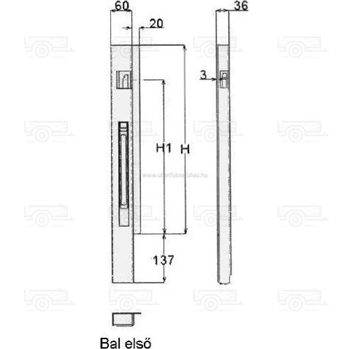 Kép 2/2 - Rakonca 600 első jobb