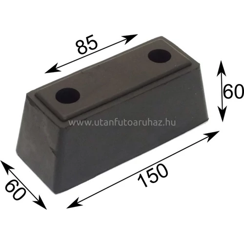 Ütköző gumi 150 X 60 X 60
