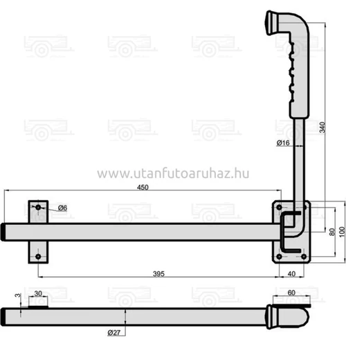 Kép 2/2 - Ajtókitámasztó rugós IT