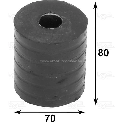 Gumigörgő 80x70mm