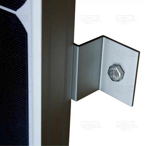 Z szögű 80cm aluminium napelem tartó