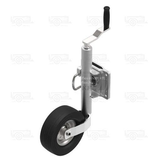 Knott orrkerék 220x70 mm-es kerékkel, elfordítható kivitel - 150 kg