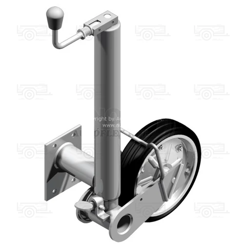 Knott orrkerék 280x70 mm-es, manuálisan felhajtható kerékkel - 500 kg