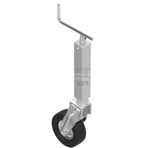 Knott orrkerék 220x70 mm-es, manuálisan felhajtható kerékkel - 150 kg