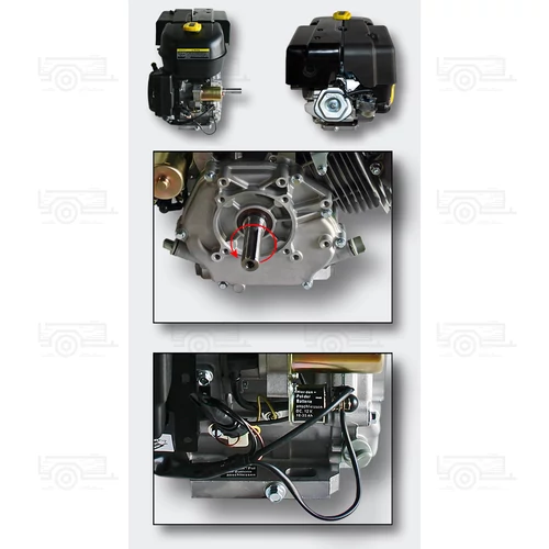 Kép 5/5 - LIFAN 190 Benzinmotor 10,5kW (15PS) 25,4mm öninditóval