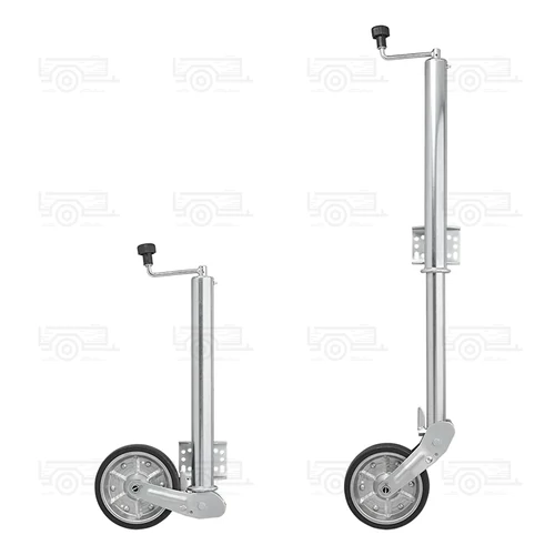 Kép 4/5 - ProPlus orrkerék 220x65 mm-es, automata felhajtható kerékkel - 300 kg