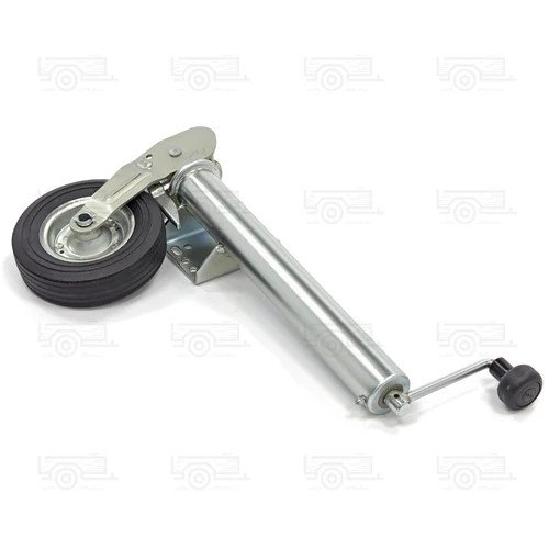 Kép 8/8 - ProPlus orrkerék 200x60 mm-es, automata felhajtható kerékkel - 400 kg