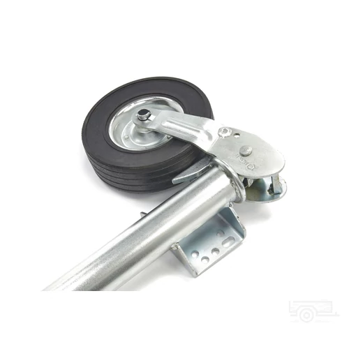 Kép 5/8 - ProPlus orrkerék 200x60 mm-es, automata felhajtható kerékkel - 400 kg