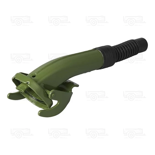 Kép 2/6 - Fém zöld rugalmas cső, benzinhez és gázolajhoz