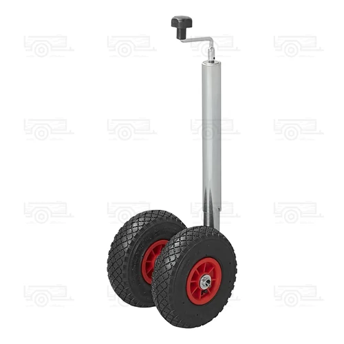 Kép 2/7 - ProPlus orrkerék 260x85 mm-es erősített dupla tömlős kerékkel, Ø48 mm - 150 kg