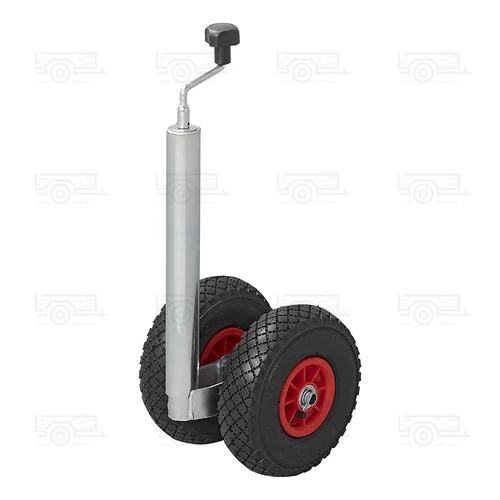 Kép 3/7 - ProPlus orrkerék 260x85 mm-es erősített dupla tömlős kerékkel, Ø48 mm - 150 kg