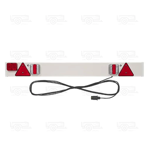 Kép 3/6 - LED Utánfutó lámpahíd - kompletten, 137 cm, 6 méter vezetékkel