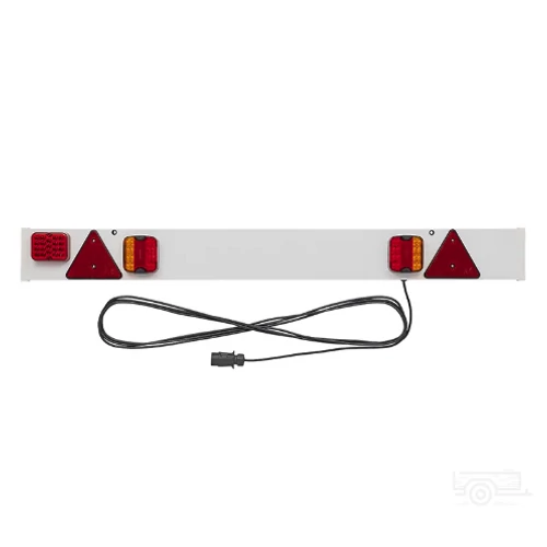 Kép 3/6 - LED Utánfutó lámpahíd 137 - kompletten, 137 cm, 6 méter vezetékkel