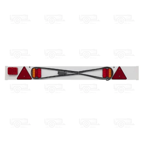 Kép 6/6 - LED Utánfutó lámpahíd 137 - kompletten, 137 cm, 6 méter vezetékkel