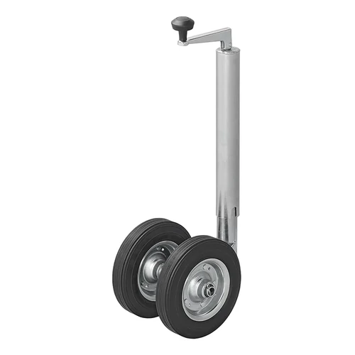 Kép 2/7 - ProPlus orrkerék 200x50 mm-es dupla tömör kerékkel, Ø48 mm - 150 kg