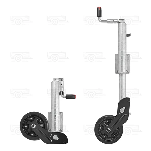 Kép 5/8 - ProPlus orrkerék 260x65 mm-es, automata felhajtható kerékkel - 800 kg