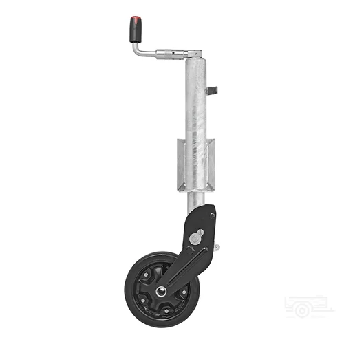 Kép 6/8 - ProPlus orrkerék 260x65 mm-es, automata felhajtható kerékkel - 800 kg