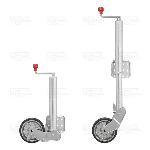 Kép 5/8 - ProPlus orrkerék 220x50 mm-es, automata felhajtható kerékkel - 500 kg