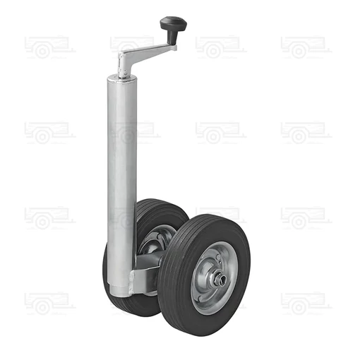 Kép 3/7 - ProPlus orrkerék 200x50 mm-es dupla tömör kerékkel, Ø48 mm - 150 kg