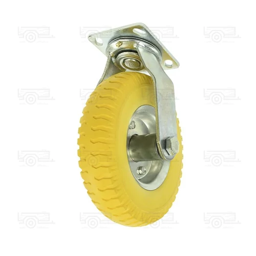 Görgős kerék forgatható PU gumiabronccsal 8" 2,50-4